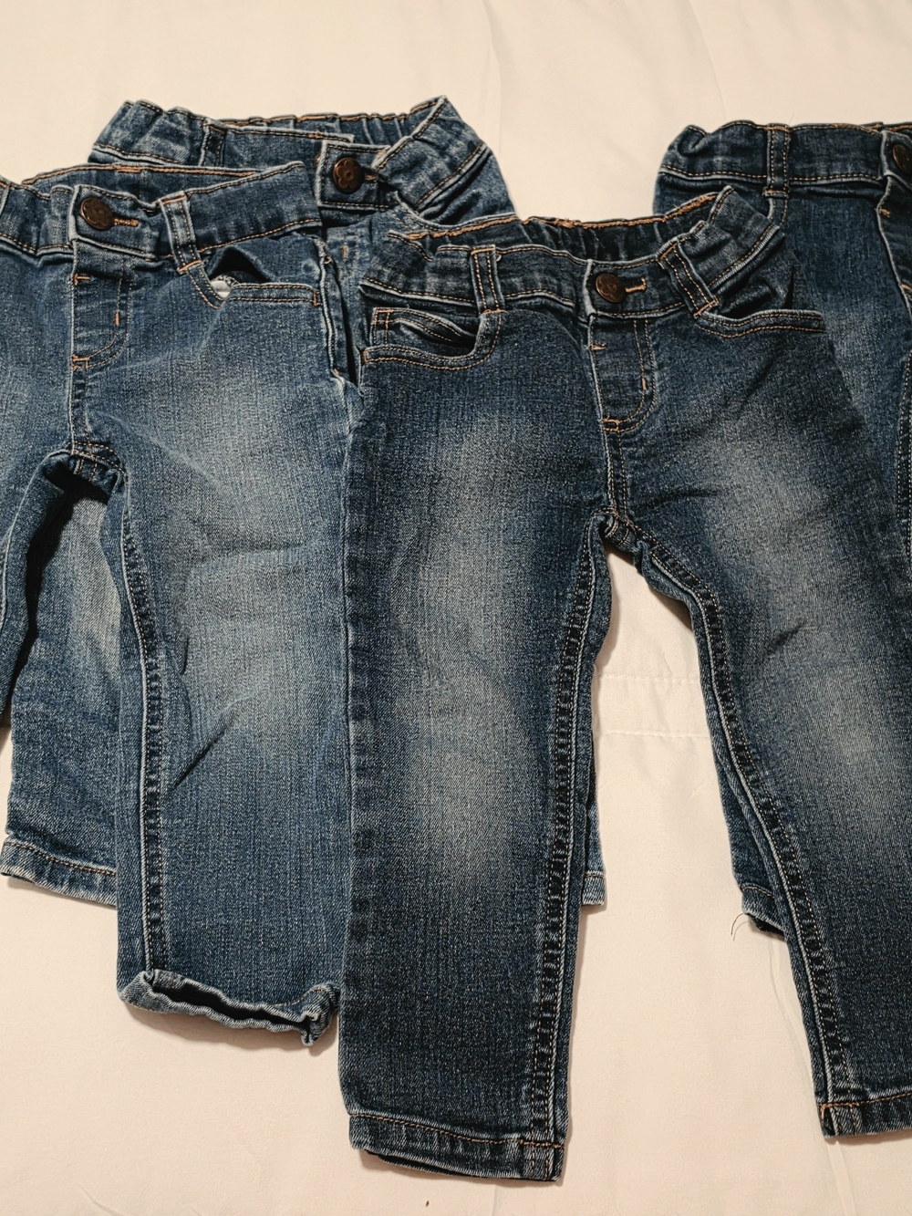 Garanimals Dark Wash Denim Jeans (Set of 4) -Size 2T